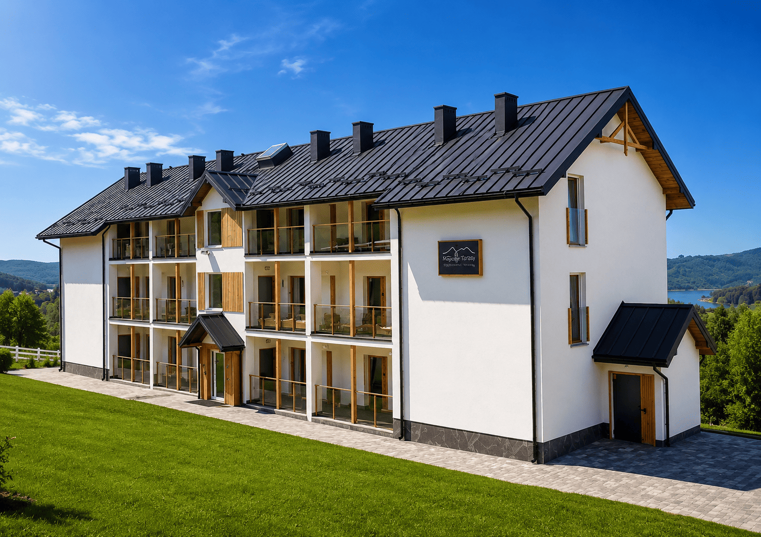 Budynek hotelowy „Magiczne tarasy” w Polańczyku